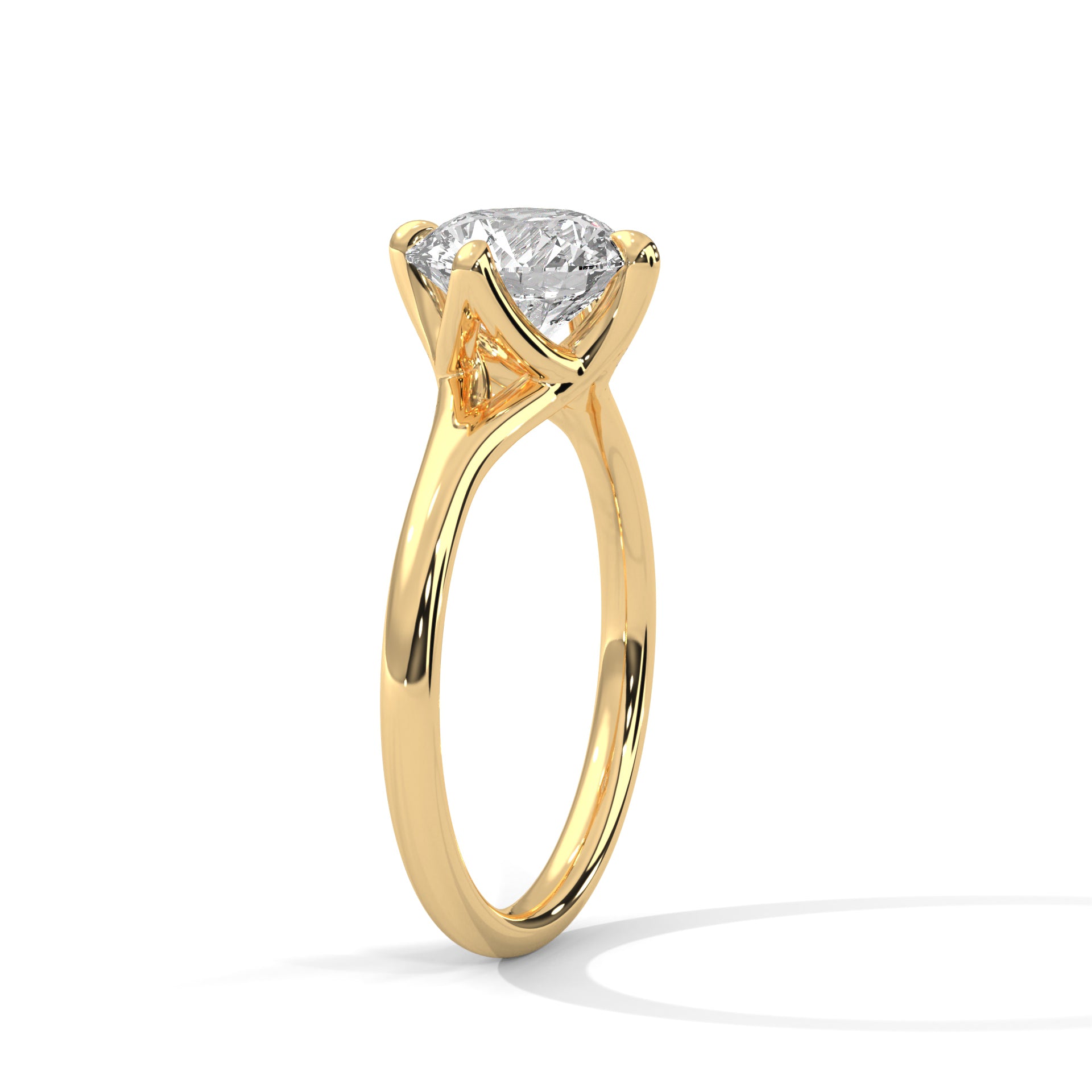 Raven Solitaire Ring