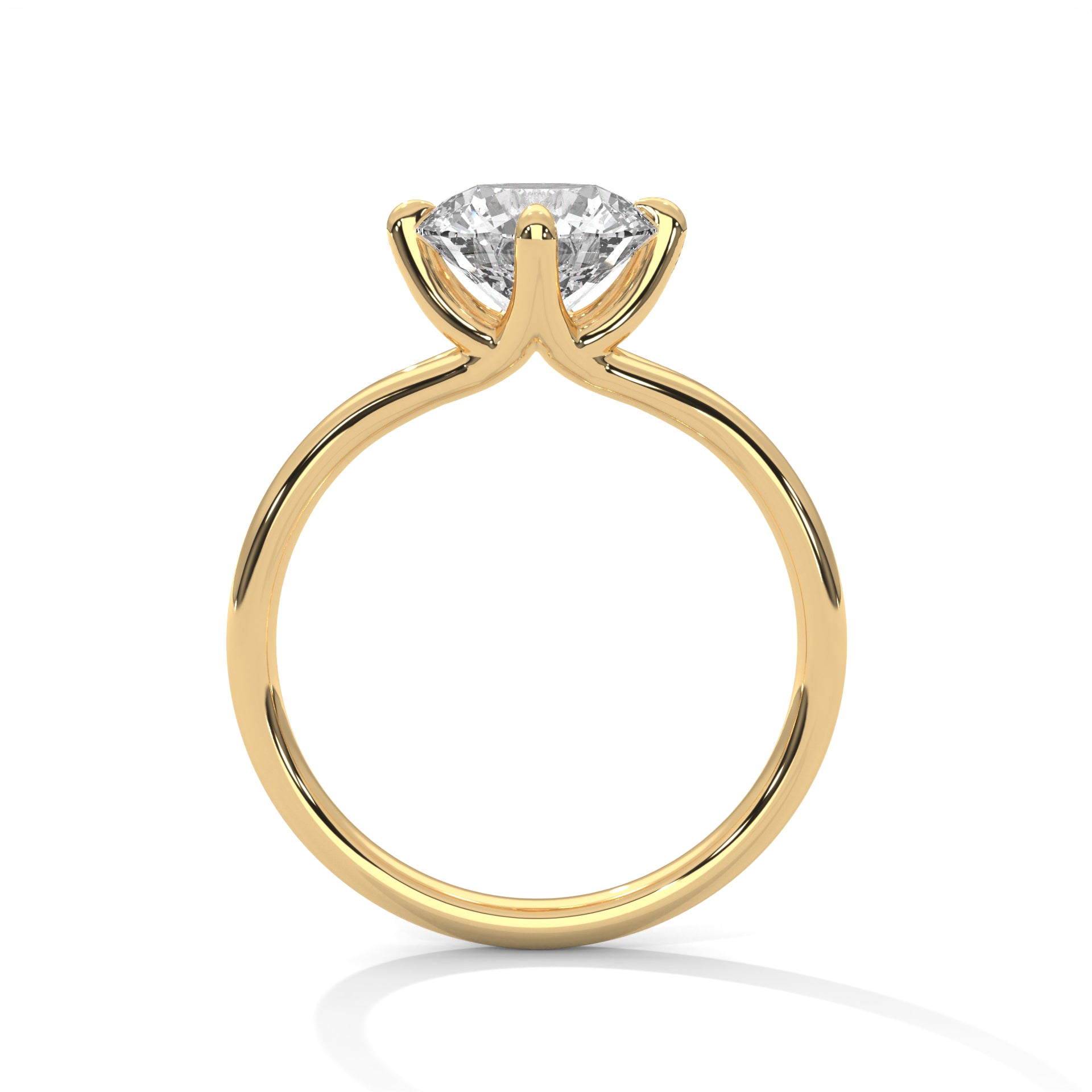 Raven Solitaire Ring