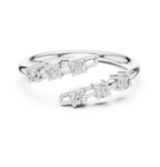 Allie Diamond Silver Band