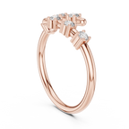 Allie Diamond Silver Band