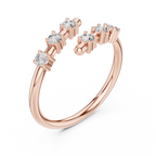 Allie Diamond Silver Band