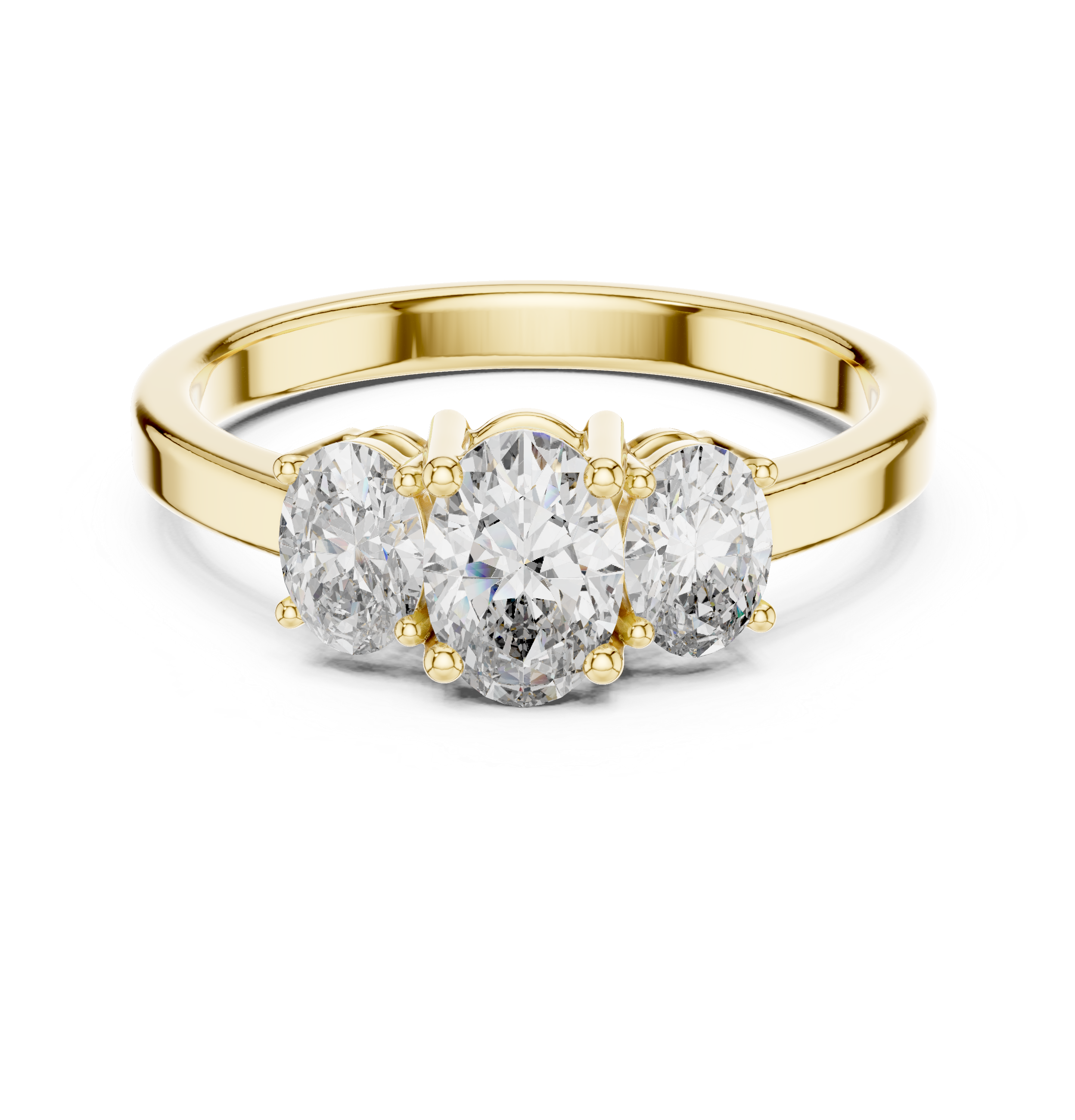 Carmen Three Stone Ring