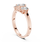 Carmen Three Stone Ring