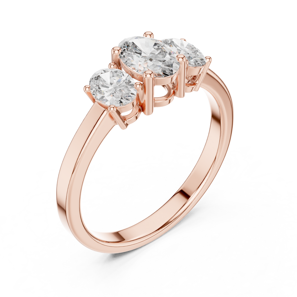 Carmen Three Stone Ring