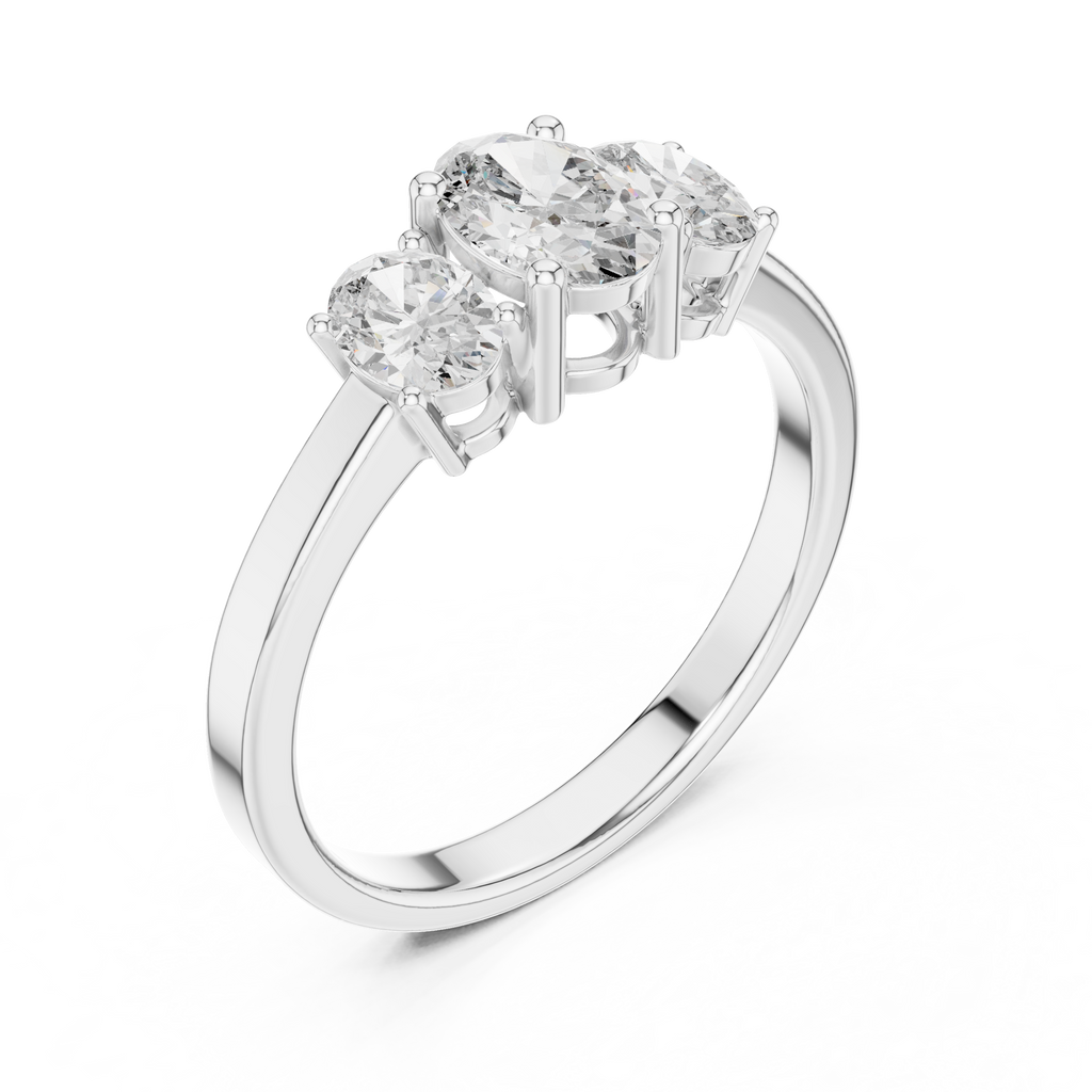 Carmen Three Stone Ring