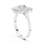 Kailyn Solitaire Silver Ring