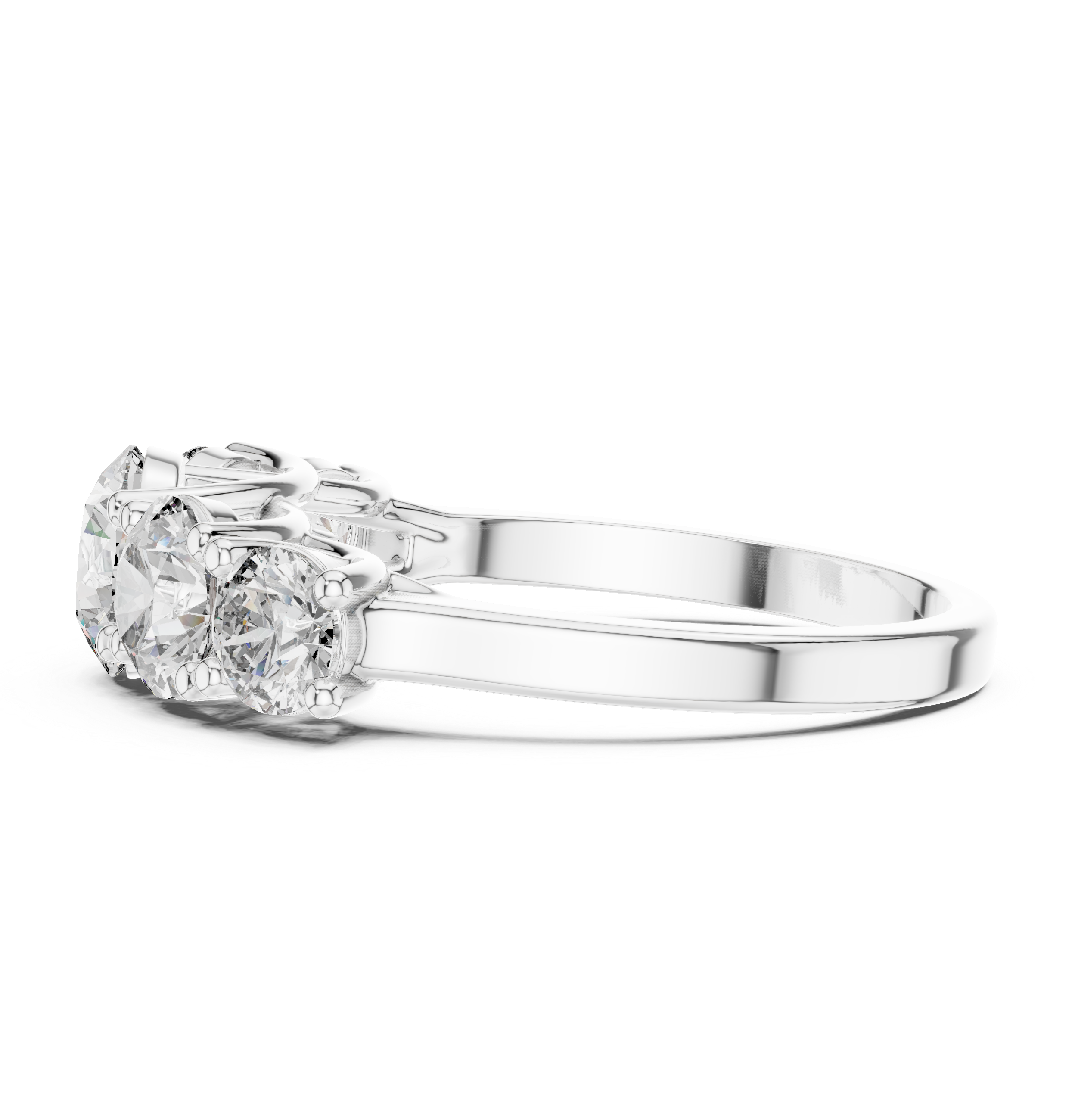 Austyn Diamond Silver Ring
