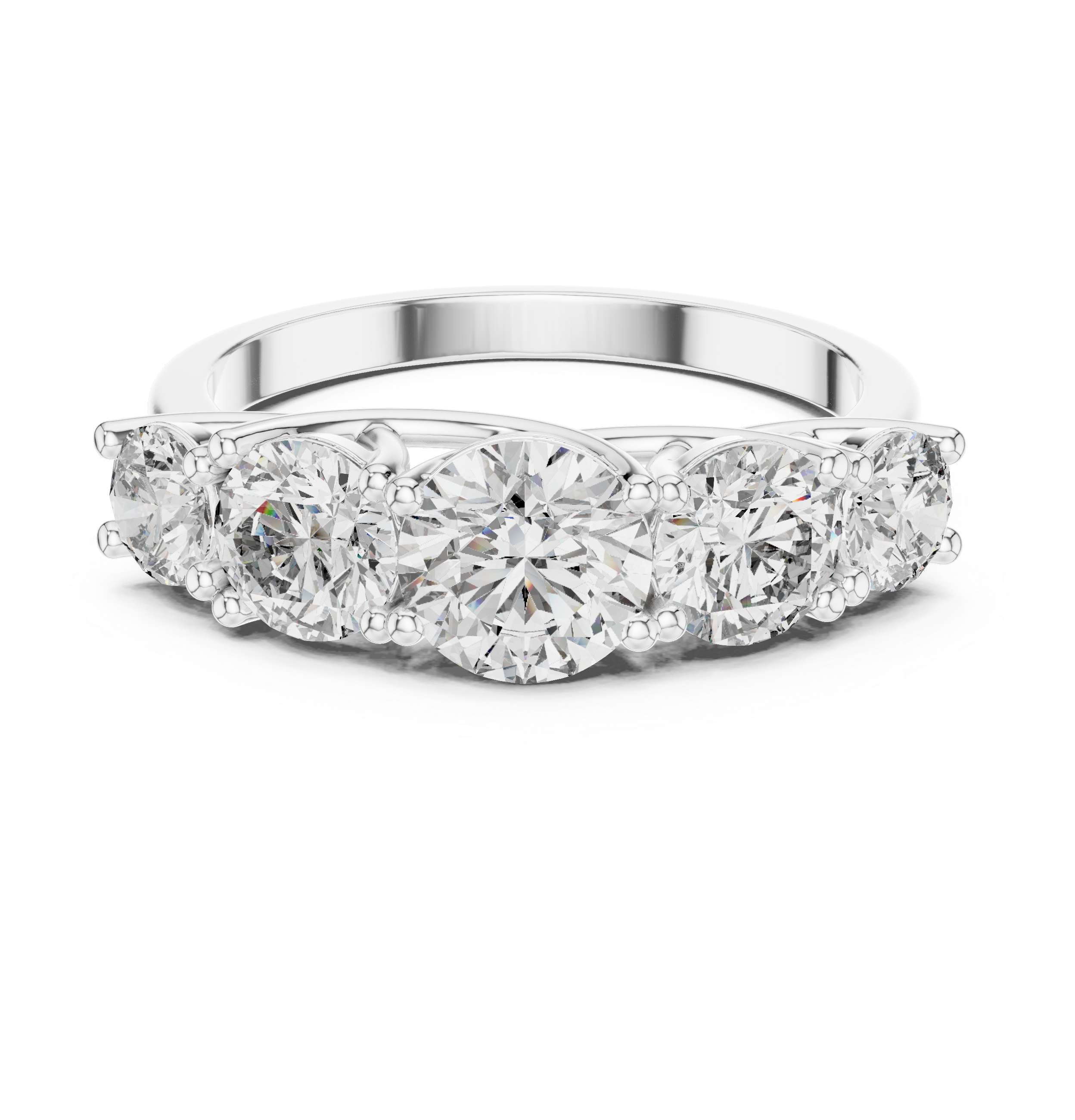 Austyn Diamond Silver Ring