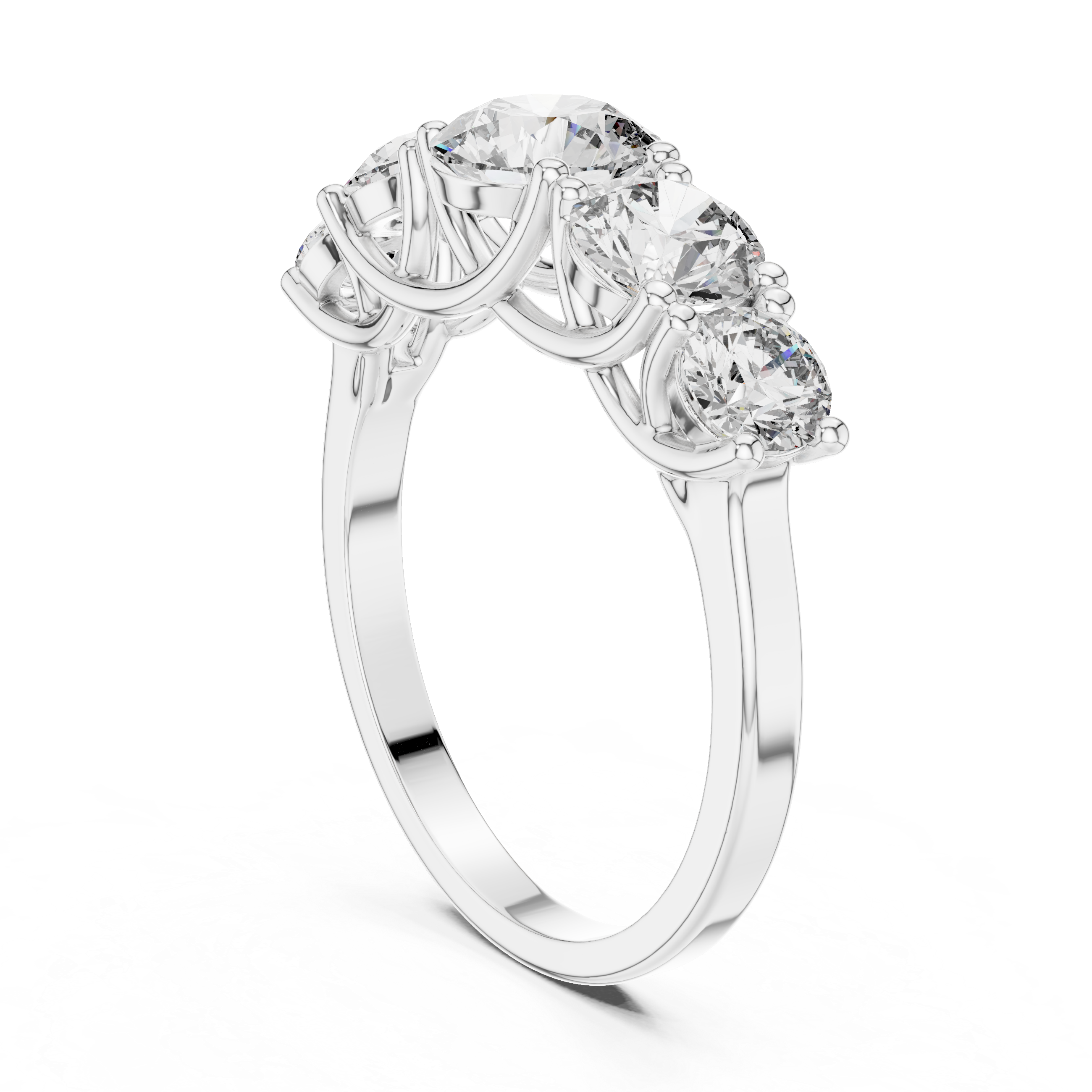 Austyn Diamond Silver Ring