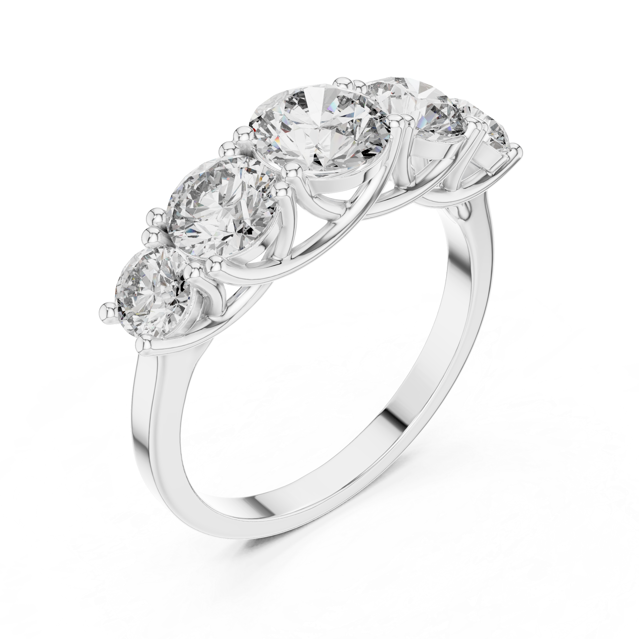 Austyn Diamond Silver Ring