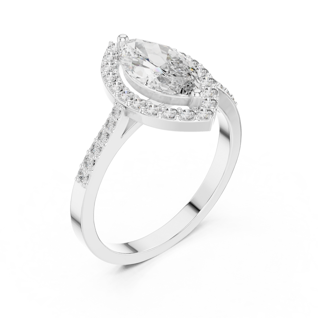 Anaya Halo Ring