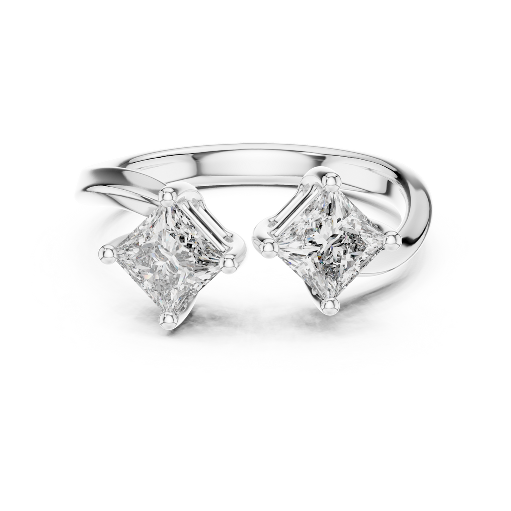 Novah Diamond Silver Ring