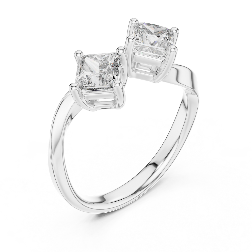 Novah Diamond Silver Ring