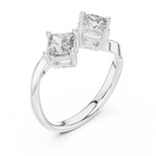 Novah Diamond Silver Ring