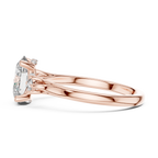 Shelby Solitaire Silver Ring