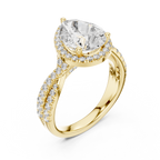 Sandra Solitaire Silver Ring