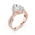 Sandra Solitaire Silver Ring