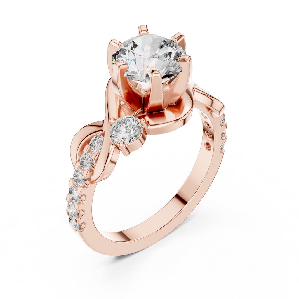 Skyler Solitaire Ring