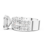 Olive Solitaire Ring