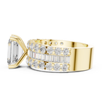 Olive Solitaire Ring