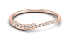Gracelynn Diamond Silver Band
