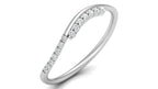 Gracelynn Diamond Silver Band