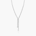 Leia Tennis Silver Necklace
