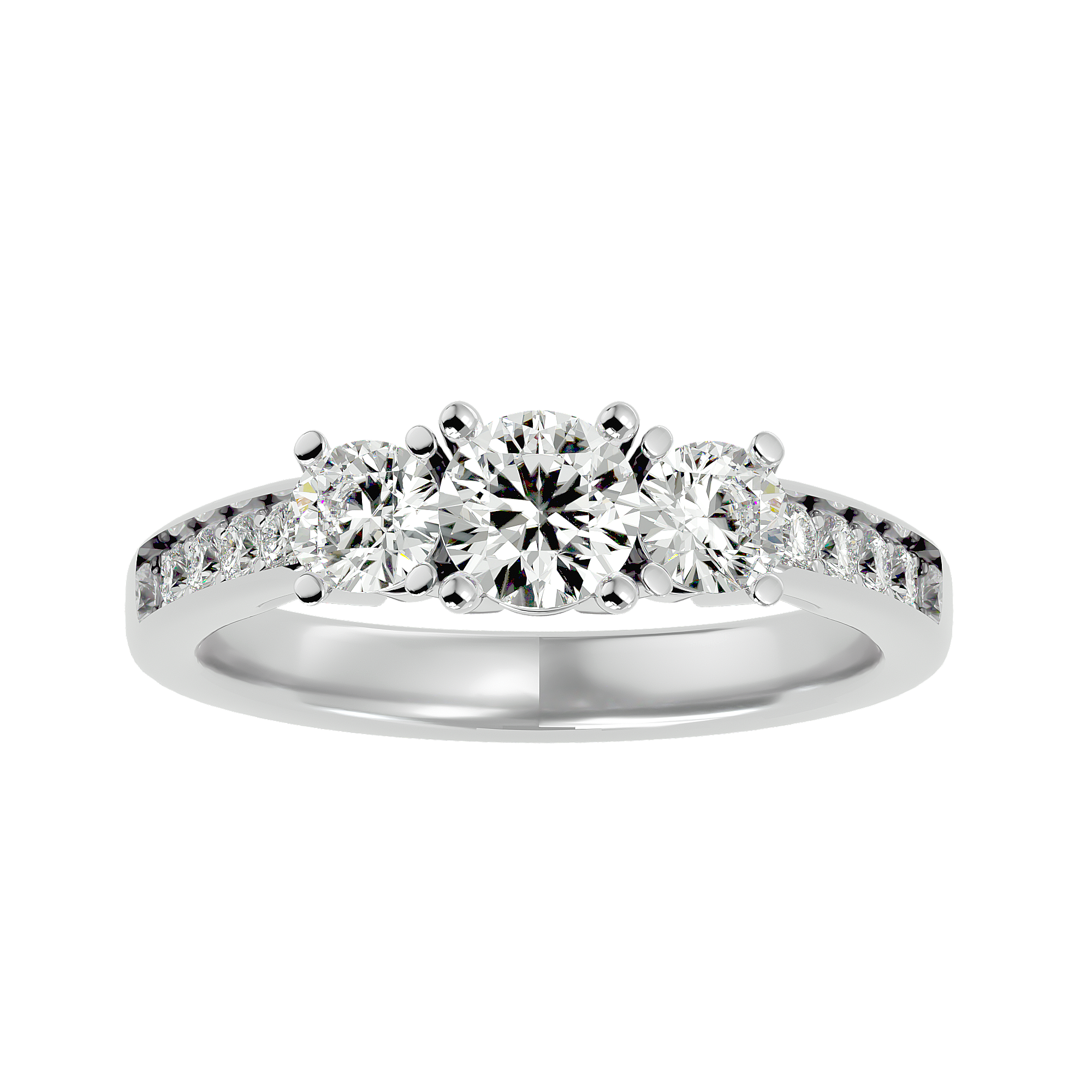 Mabel Three Stone Ring