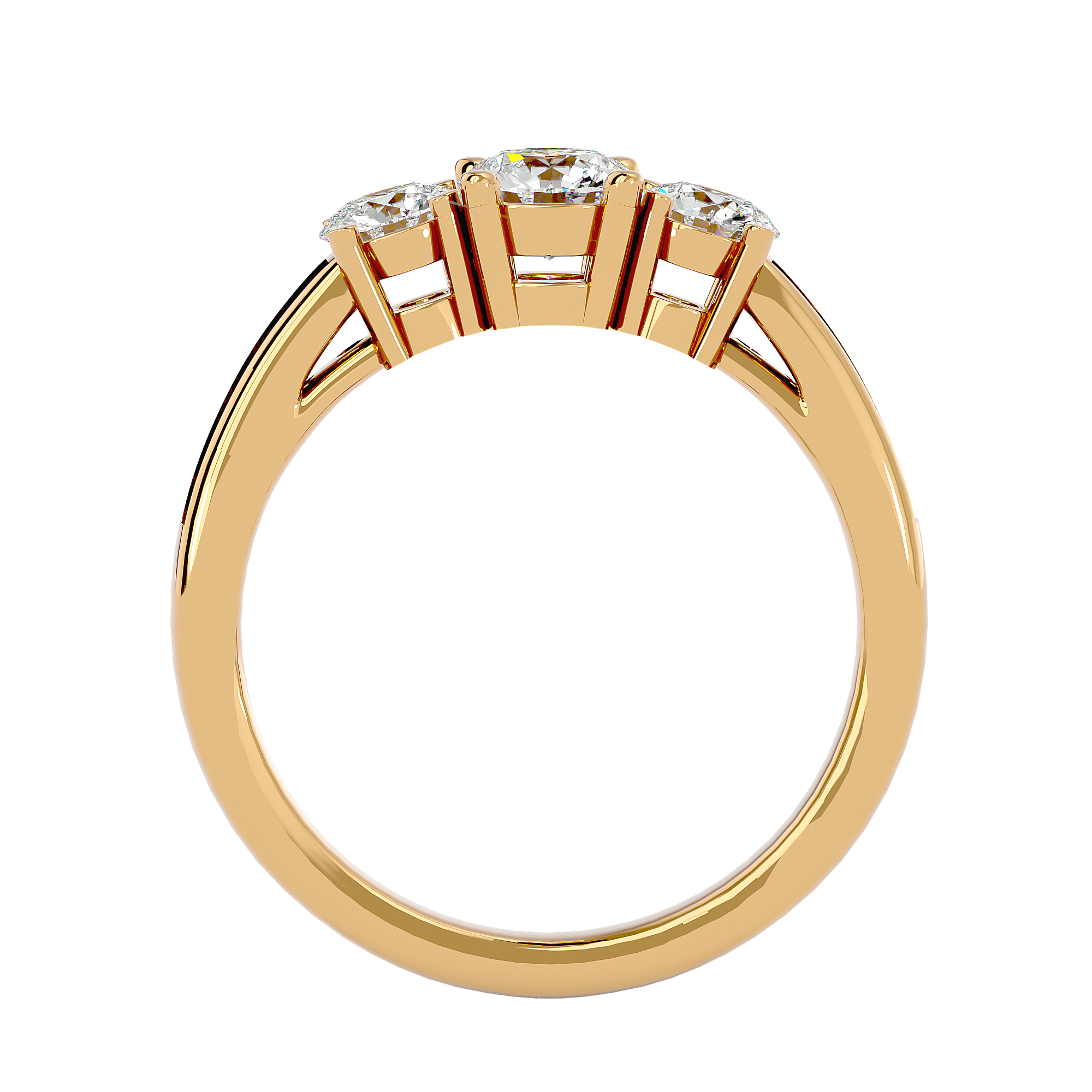 Mabel Three Stone Ring