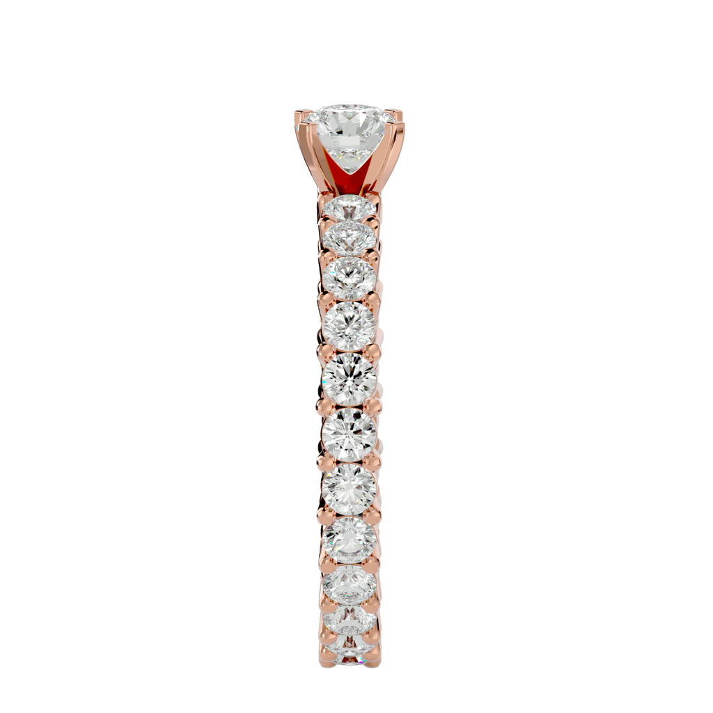 Tatum Solitaire Silver Ring