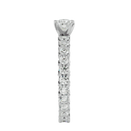 Tatum Solitaire Silver Ring