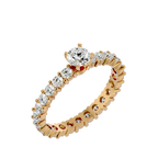 Tatum Solitaire Silver Ring