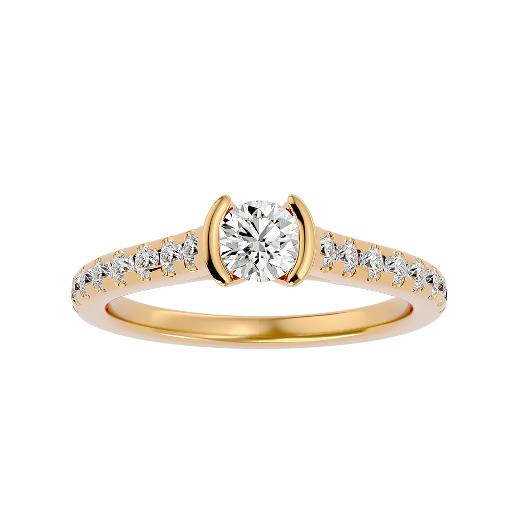 Demi Solitaire Ring