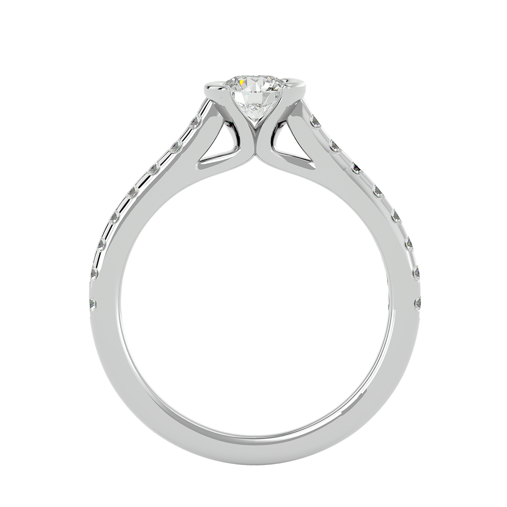 Demi Solitaire Ring