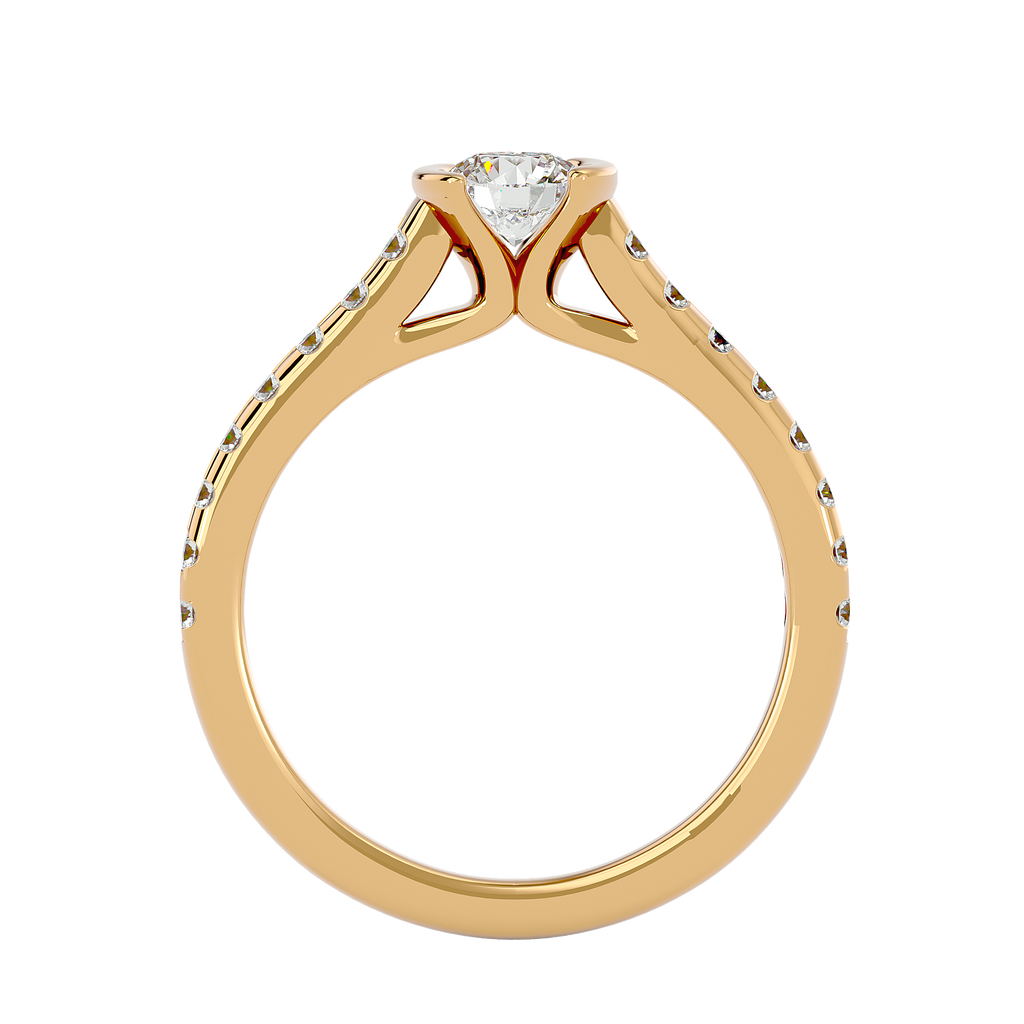 Demi Solitaire Ring