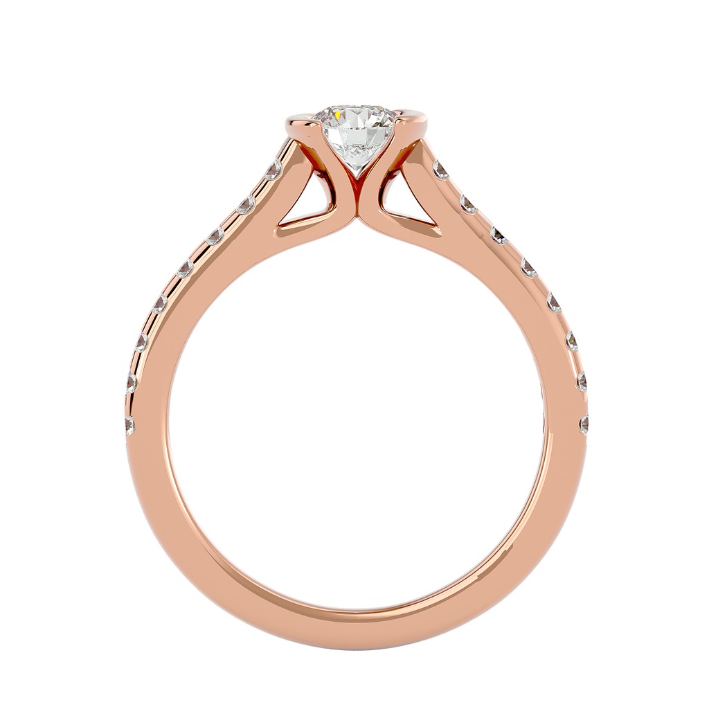 Demi Solitaire Ring
