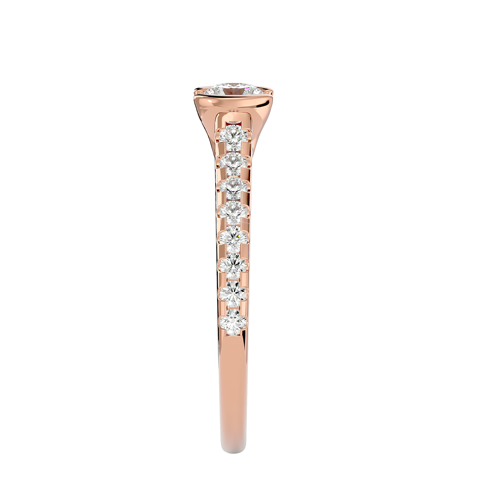 Demi Solitaire Ring