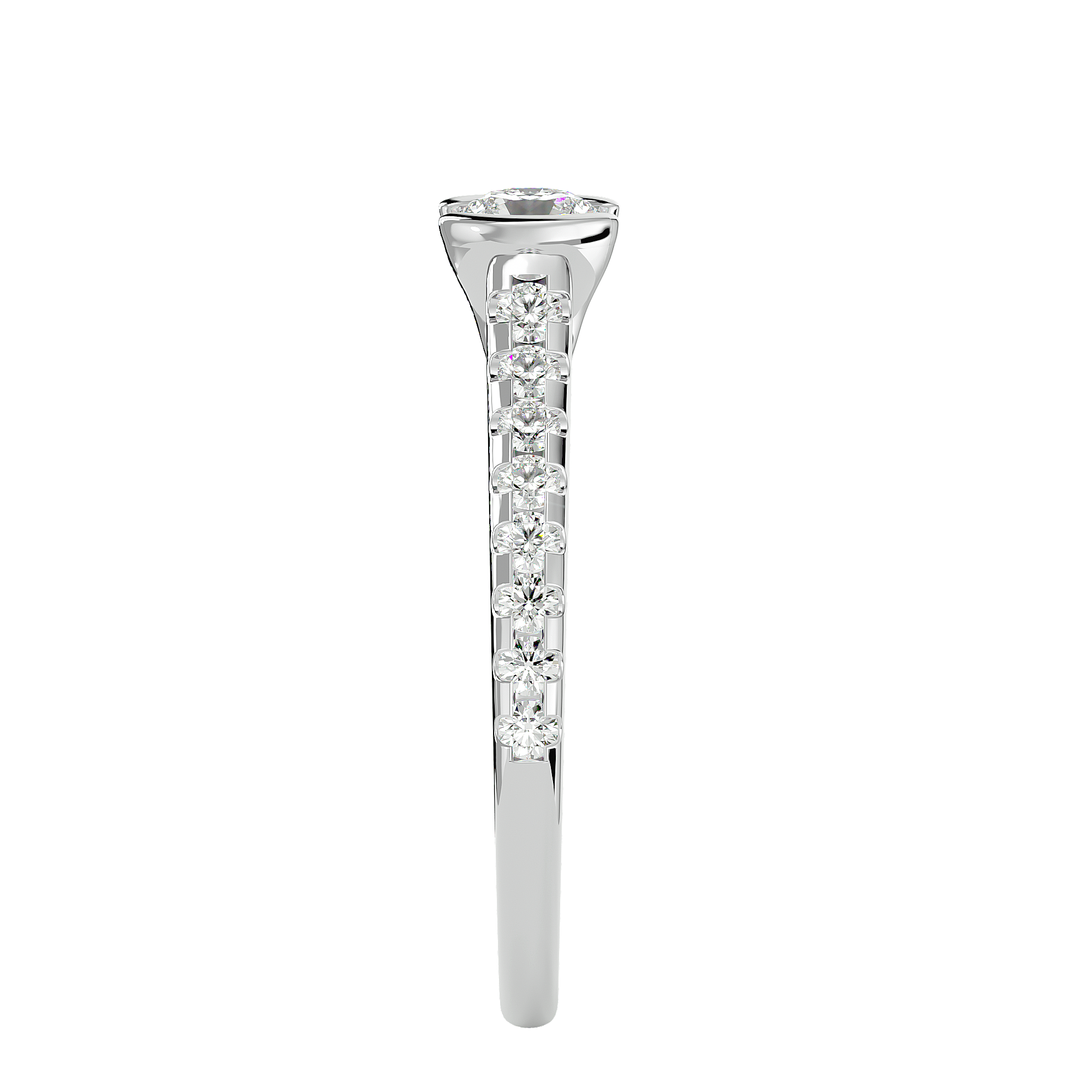 Demi Solitaire Ring