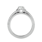 Jayden Solitaire Silver Ring