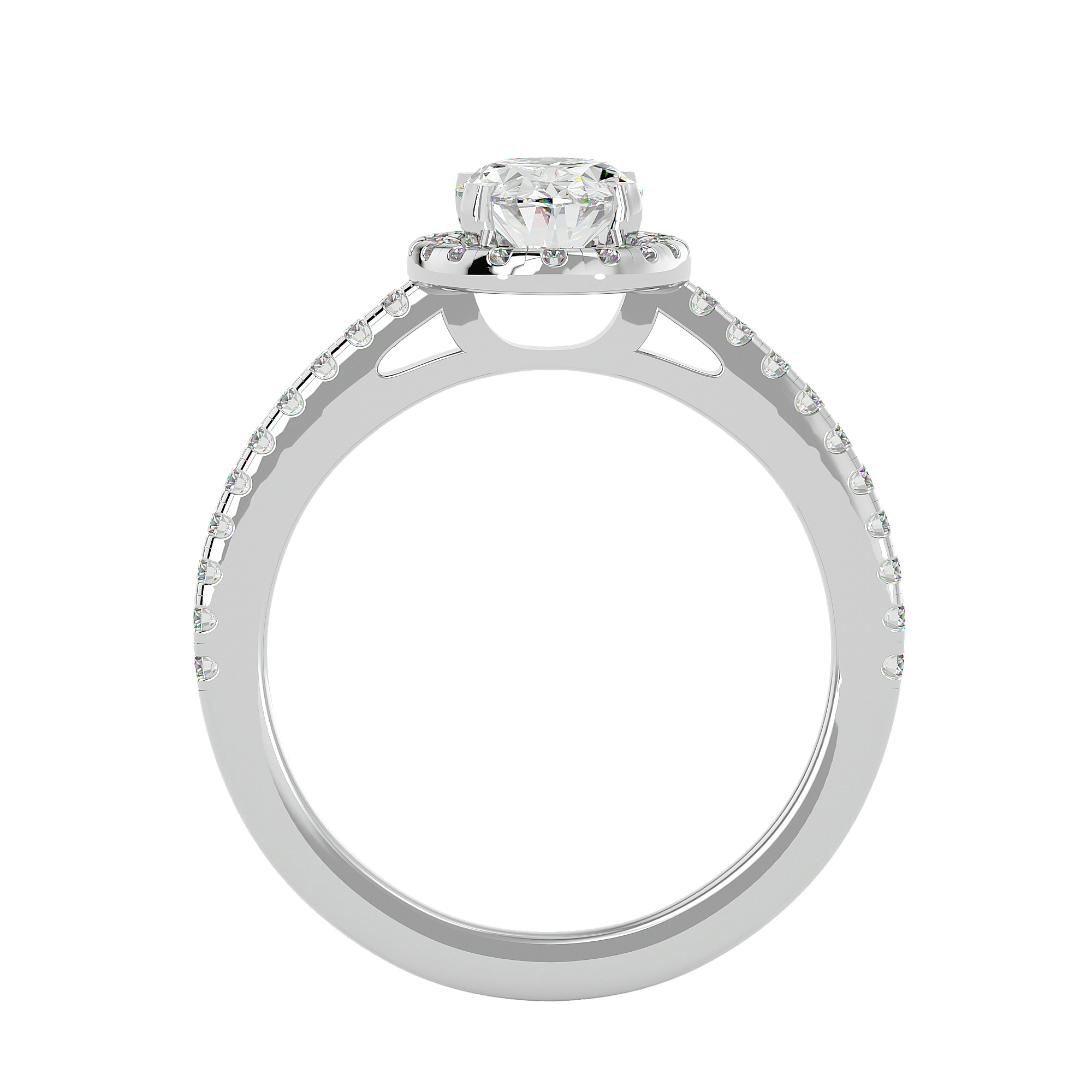 Scarlet Halo Ring