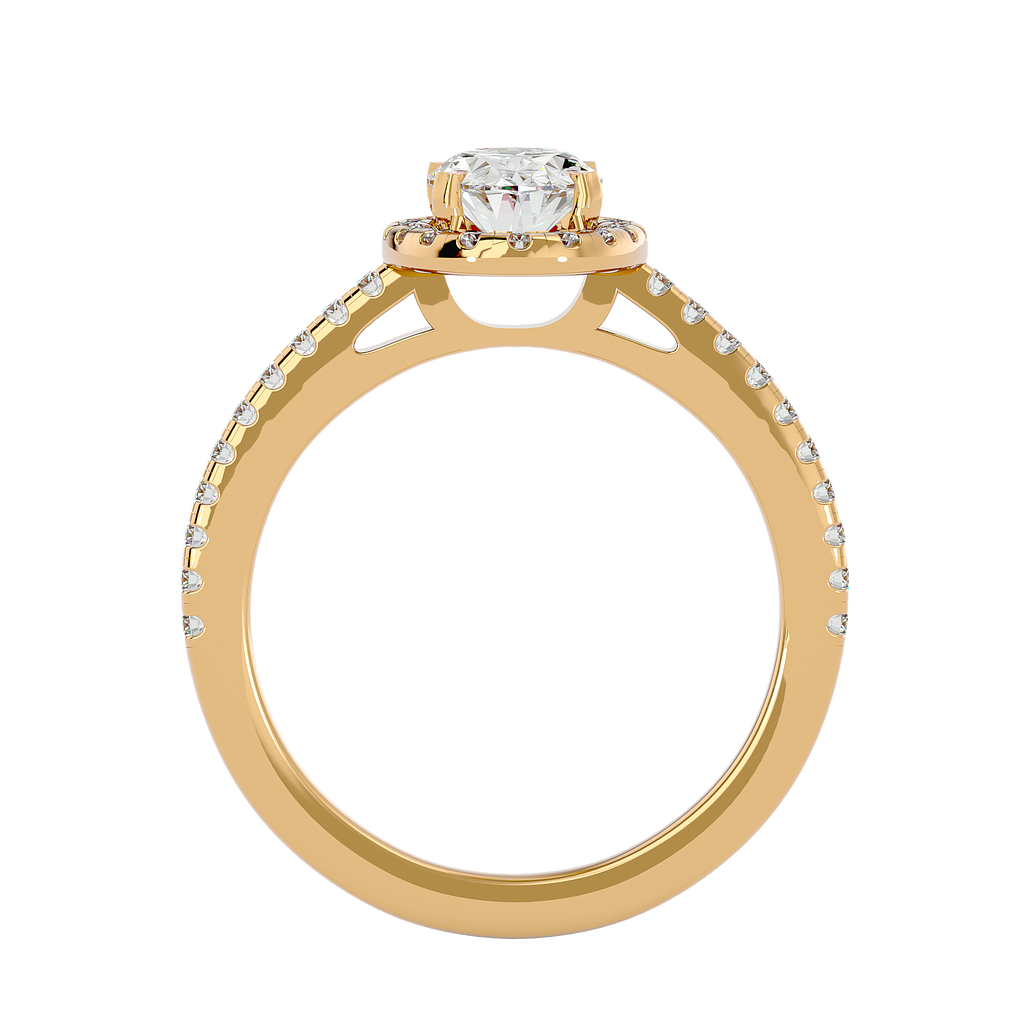 Scarlet Halo Ring