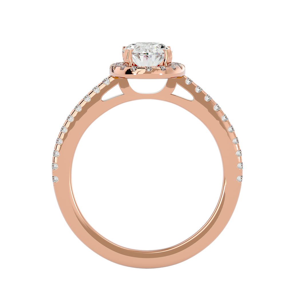 Scarlet Halo Ring