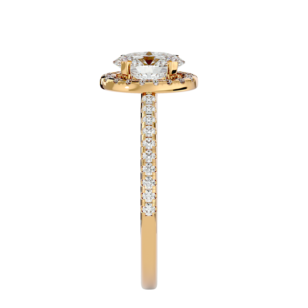 Scarlet Halo Ring
