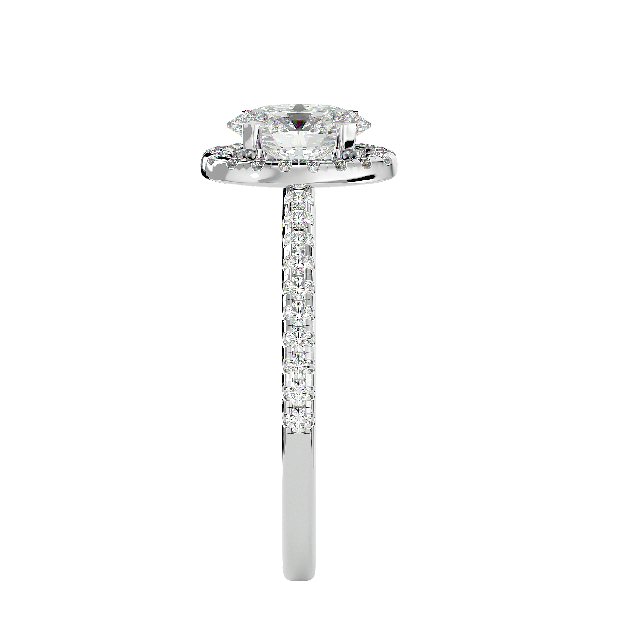 Scarlet Halo Ring