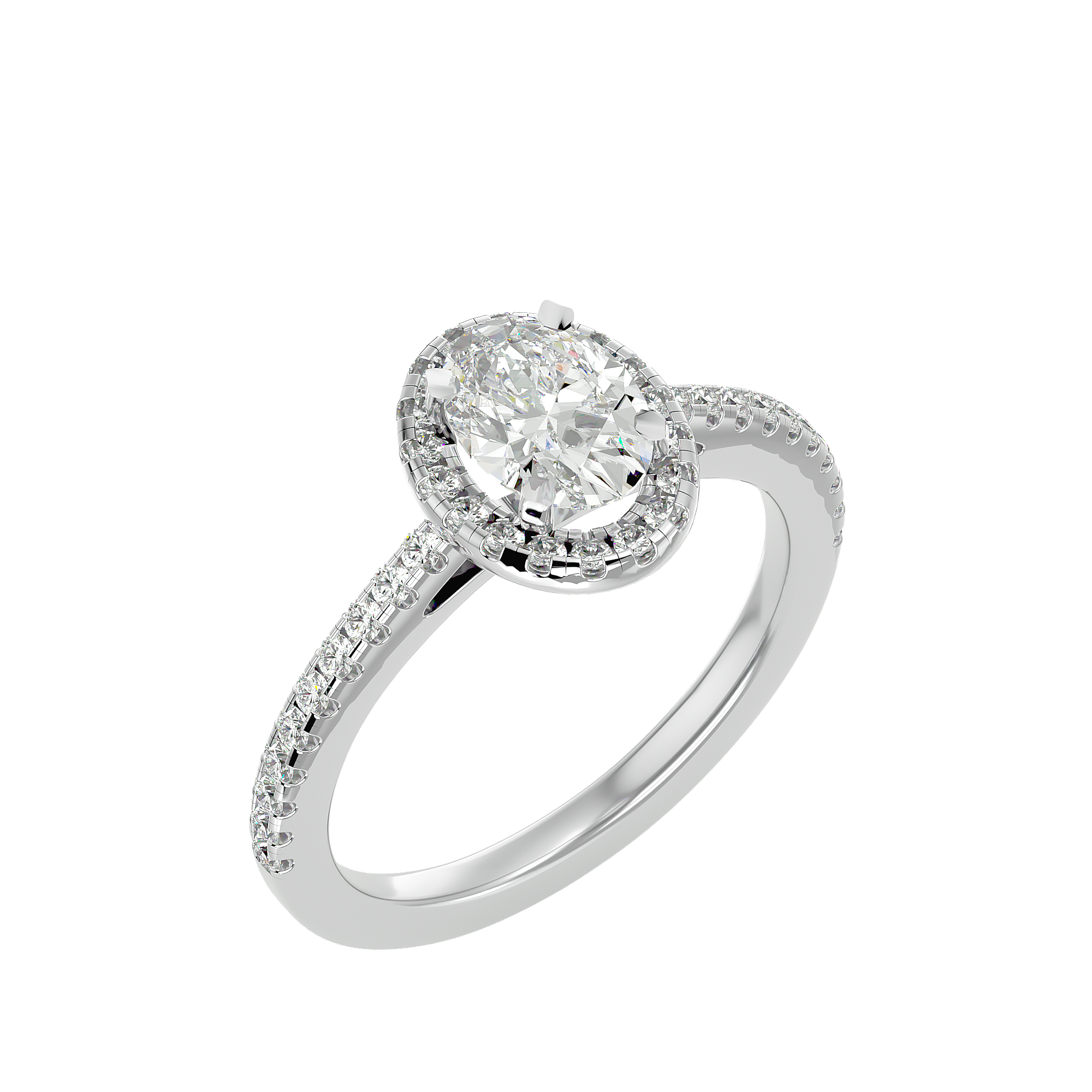 Scarlet Halo Ring
