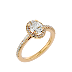Scarlet Halo Ring