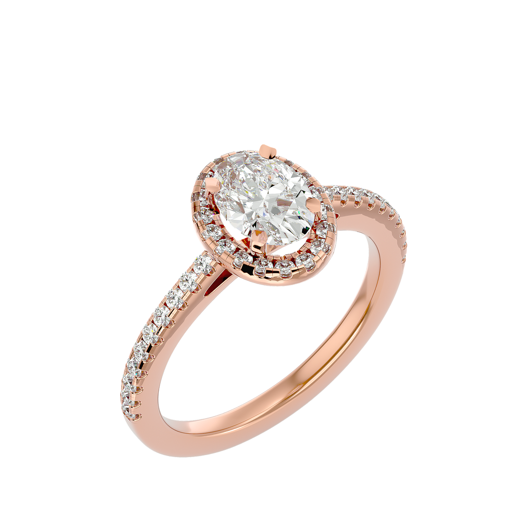 Scarlet Halo Ring