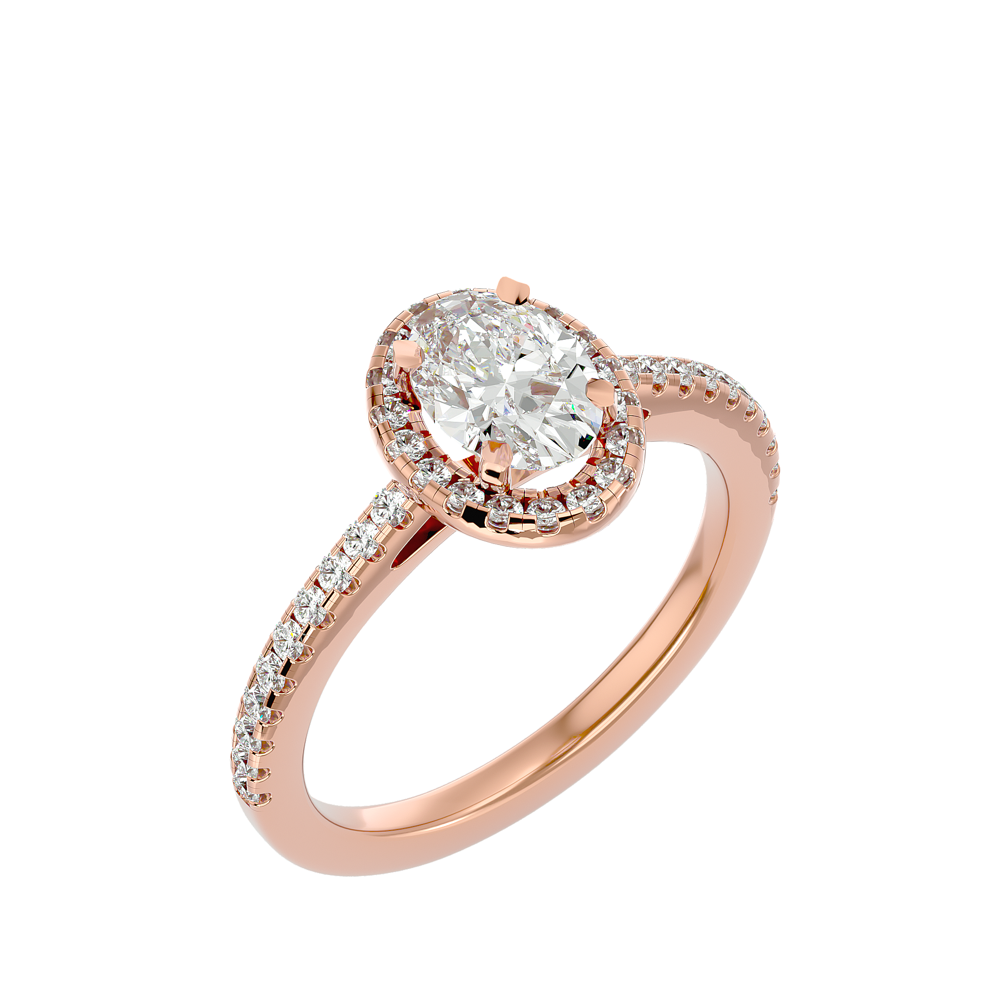 Scarlet Halo Ring