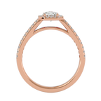 Vada Halo Silver Ring