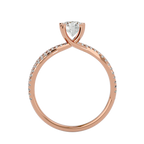 Dahlia Solitaire Ring